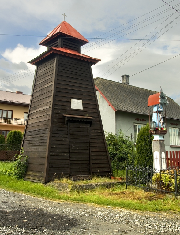 Dzwonnica w Siennej gm Lipowa Kopiowanie